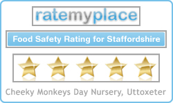 Cheeky Monkeys Rate My Place Five Star Food Award